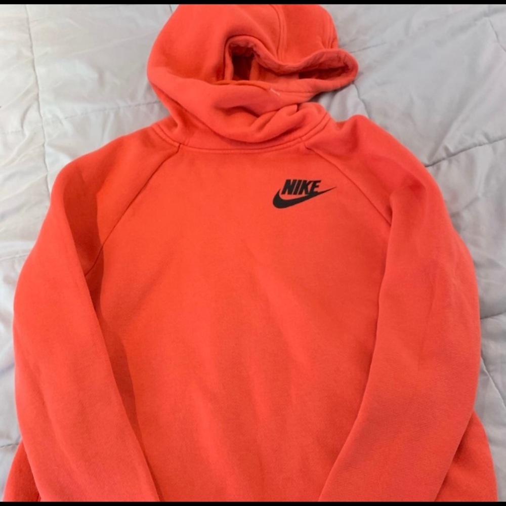 Nike orange hoodie!
